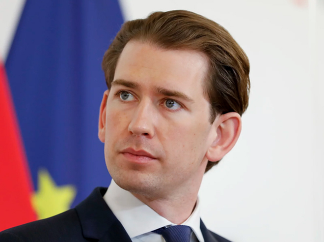 Thủ tướng Áo Sebastian Kurz